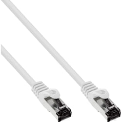 InLine Cavo Patch, S/FTP (PiMf), Cat.8.1, 2000MHz, Halogenfree, bianco, 0,25m