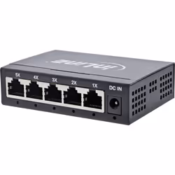 InLine switch di rete Gigabit a 5 porte, 1Gb/s, desktop, metallo, senza ventola - Vista aggiuntiva 6