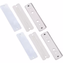 InLine Slatwall kit di montaggio, per pannello da tavolo, set di 2
