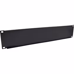 InLine 19" piastra cieca, RAL 9005 nero, 2U