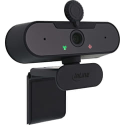 InLine Webcam FullHD 1920x1080/30Hz con autofocus, cavo di collegamento USB-C