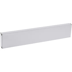 InLine 10" piastra cieca, 1U, RAL 7035 grigio