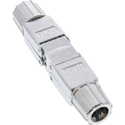 InLine Connettore per cavi Cat.6A, schermato, accoppiatore senza attrezzi