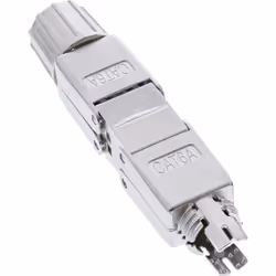 InLine Connettore per cavi Cat.6A, schermato, accoppiatore senza attrezzi