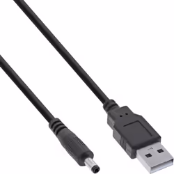 InLine cavo adattatore di alimentazione, da USB A maschio a spina DC4x1,7mm, 1m, 1 m, USB A, 4.0 x 1.7 mm, 5 V