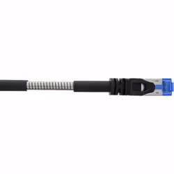 InLine Cavo patch armato, U/FTP, Cat.6A, nero, 2m