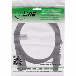 InLine Cavo di rete, da C14 femmina a C5 maschio, nero, 1m