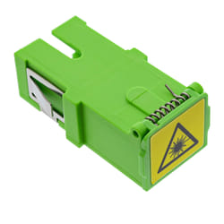 InLine Accoppiamento in fibra ottica, simplex SC/SC, SM, ceramica, verde
