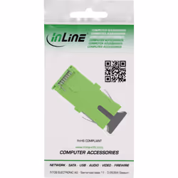InLine Accoppiamento in fibra ottica, simplex SC/SC, SM, ceramica, verde