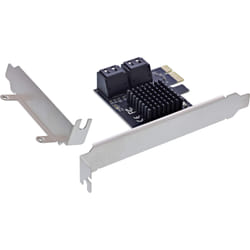 InLine Scheda di interfaccia, 4x SATA 6Gb/s, con 4x SATA, PCIe 2.0