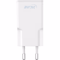 InLine Caricatore di alimentazione USB Dual USB-C, PD, PPS, 30W, bianco