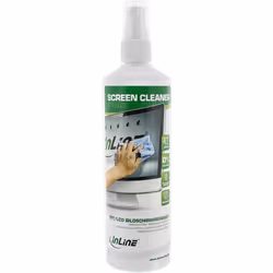 InLine detergente per schermi per monitor / TFT / LCD, spray 250ml, Spruzzo per la pulizia dell'apparecchiatura, LCD/LED/Plas ...