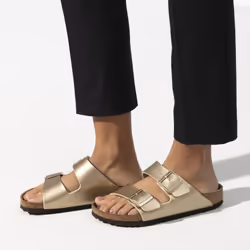 Birkenstock Arizona Sandali Femmina Oro - Vista aggiuntiva 8