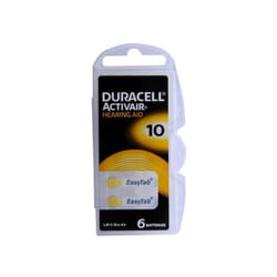 Pila per apparecchi acustici 'da 230/10' Pz 6 - 1,4 v Duracell