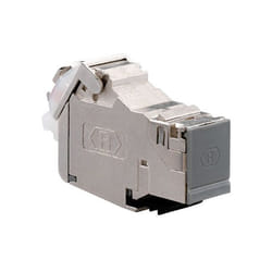 Rutenbeck UM-Cat.6A iso A presa energia RJ-45 Grigio