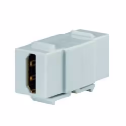 Rutenbeck 17010652, Bianco, HDMI, Femmina, Femmina