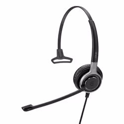 EPOS IMPACT SC 632, Cablato, Musica e Chiamate, 50 - 18000 Hz, 59 g, Auricolare, Nero, Argento