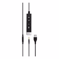 EPOS IMPACT SC 665 USB Auricolare Cablato A Padiglione Musica e Chiamate USB tipo A Nero, Argento - Vista aggiuntiva 6