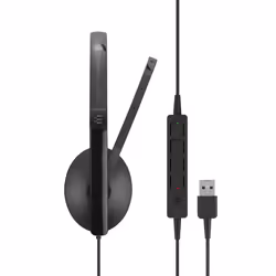 EPOS | SENNHEISER ADAPT 135 USB Auricolare Cablato A Padiglione Musica e Chiamate USB tipo A Nero - Vista aggiuntiva 4