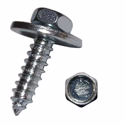Dresselhaus WGR 6036, Vite, Acciaio zincato, Rotondo, Testina arrotondata, Acciaio inox, 13 mm