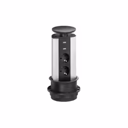 Codice produttore (MPN) / EAN: 159310387100 / 4044657013019 Descrizione: Multipresa mobile Evoline 159310387100 PORT Nero