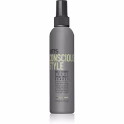 La lacca per capelli KMS Consciousstyle consente di fissare l’acconciatura a lungo e di garantire così il massimo controllo s ...
