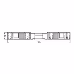 Wago 770-123 connettore impianto elettrico Base con pin - Vista aggiuntiva 3