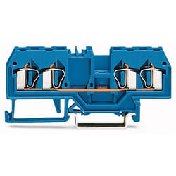 Wago 280-834 morsettiera 4P Blu