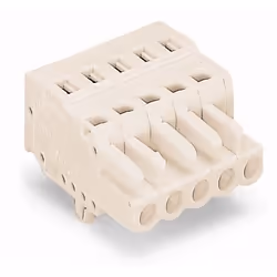 Wago 721-103/008-045, Grigio, Poliammide, Latta, 16 A, IEC/EN 60664-1, -60 - 85 °C