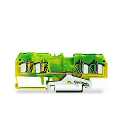 Wago 281-657 morsettiera 4 Verde, Giallo