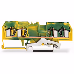 Wago 281-657 morsettiera 4 Verde, Giallo