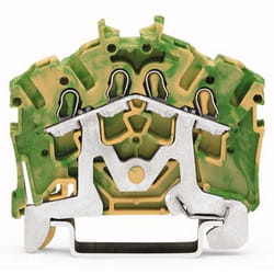 Wago 2002-6407 morsettiera Verde