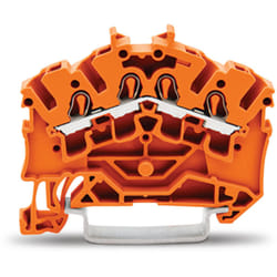 Wago 2002-6402 morsettiera Arancione