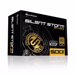 Sharkoon SilentStorm SFX Gold alimentatore per computer 500 W 20+4 pin ATX Nero - Vista aggiuntiva 6