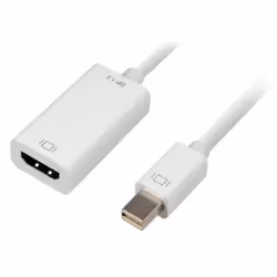 Sharkoon 0.15m, Mini DisplayPort/HDMI, 0,15 m, Mini DisplayPort, HDMI, Maschio, Femmina, Oro