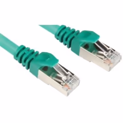 Sharkoon 1.5m Cat.6 S/FTP, 1,5 m, Cat6, S/FTP (S-STP), RJ-45, RJ-45, Verde