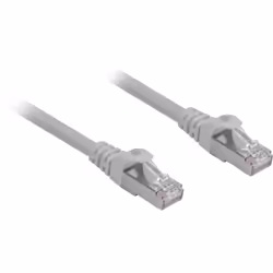 Sharkoon Cat.6a SFTP, 0,25 m, Cat6a, S/FTP (S-STP), RJ-45, RJ-45, Grigio
