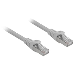 Sharkoon Cat.6a SFTP cavo di rete Grigio 0,25 m Cat6a S/FTP (S-STP)