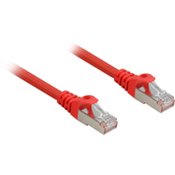Sharkoon Cat.6a SFTP cavo di rete Rosso 1,5 m Cat6a S/FTP (S-STP)