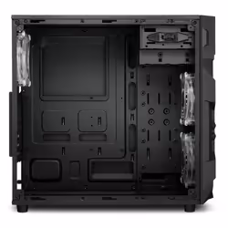 Sharkoon VG7-W RGB Midi Tower Nero - Vista aggiuntiva 4