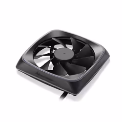 Sharkoon RGB SHARK Lights Case per computer Ventilatore 12 cm Nero - Vista aggiuntiva 4