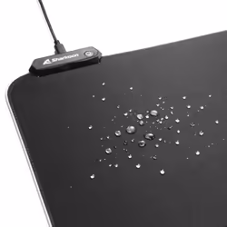 Sharkoon 1337 RGB V2 Gaming Mat Tappetino per mouse per gioco da computer Nero - Vista aggiuntiva 8