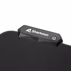 Sharkoon 1337 RGB V2 Tappetino per mouse per gioco da computer Nero - Vista aggiuntiva 6