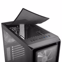 Sharkoon TK4 RGB Midi Tower Nero - Vista aggiuntiva 8