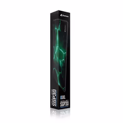 Sharkoon SKILLER SGP30 Tappetino per mouse per gioco da computer Nero, Verde - Vista aggiuntiva 4