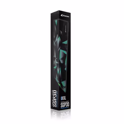 Sharkoon SKILLER SGP30 Tappetino per mouse per gioco da computer Nero, Verde, Grigio - Vista aggiuntiva 4