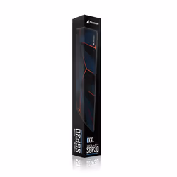 Sharkoon SKILLER SGP30 Tappetino per mouse per gioco da computer Nero, Blu, Arancione - Vista aggiuntiva 4