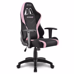 Sharkoon Skiller SGS2 Jr. Sedia per gaming universale Seduta imbottita Nero, Rosa - Vista aggiuntiva 5