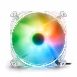 Sharkoon Shark Disc PWM Case per computer Ventilatore 12 cm Trasparente 1 pz - Vista aggiuntiva 4