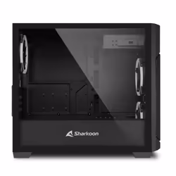 Sharkoon V1000 RGB Micro Tower Nero - Vista aggiuntiva 4